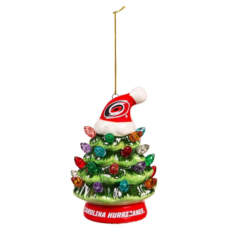 Ornament: Carolina Hurricanes Santa Hat – CARDIACS Sports & Memorabilia