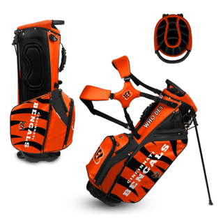 Golf Bag: Cincinnati Bengals - Caddie Carry Hybrid
