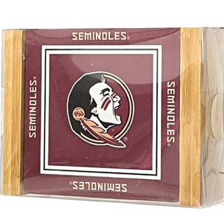 Coaster Set: Florida State Seminoles - set of 4
