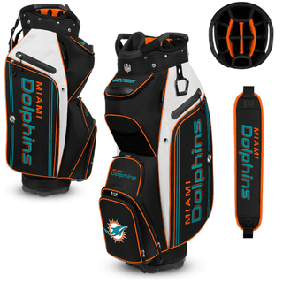 Golf Bag: Miami Dolphins Bucket III Cooler Cart Bag