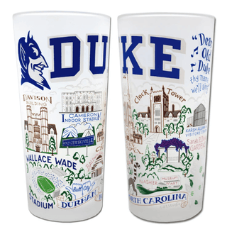 Drinking Glass: Duke Blue Devils