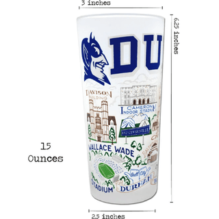 Drinking Glass: Duke Blue Devils