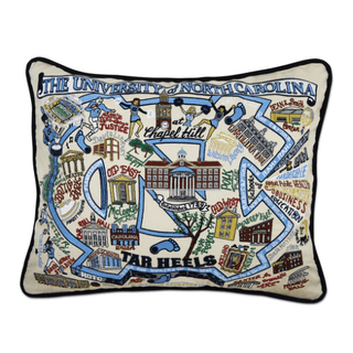 Pillow: North Carolina TarHeels - Embroidered