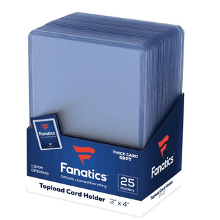 Top Loader: 59pt - 25 count - Fanatics