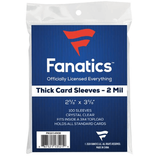 Sleeves: Thick - 100 Count - Fanatics