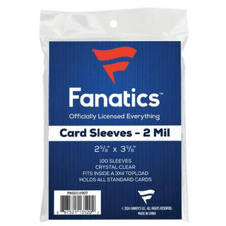 Sleeves: Standard - 100 Count - Fanatics