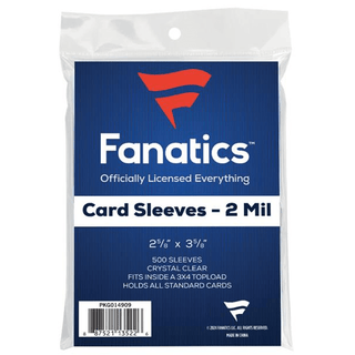 Sleeves: Standard - 500 Count - Fanatics