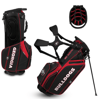 Golf Bag: Georgia Bulldogs - Caddie Carry Hybrid