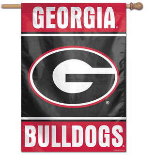 Flag: Georgia Bulldogs - Vertical 28"x40"