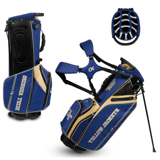 Golf Bag: Georgia Tech Yellow Jackets - Caddie Carry Hybrid