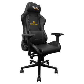 Xpression Pro Gaming Chair with Notre Dame Wordmark Logo