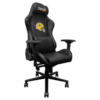 Xpression Pro Gaming Chair with Green Bay Packers Helmet Logo