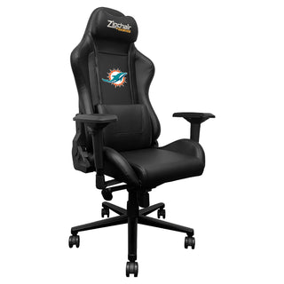 Xpression Pro Gaming Chair with Miami Dolphins Primary Logo