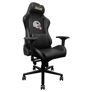 Xpression Pro Gaming Chair with New England Patriots Helmet Logo