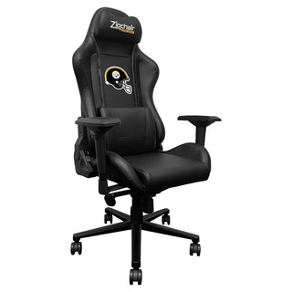 Xpression Pro Gaming Chair with Pittsburgh Steelers Helmet Logo