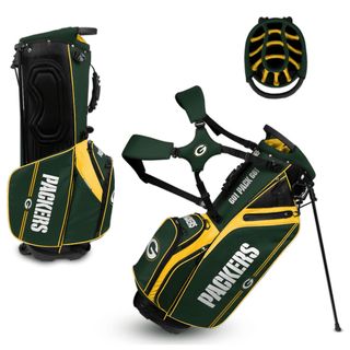 Golf Bag: Green Bay Packers - Caddie Carry Hybrid