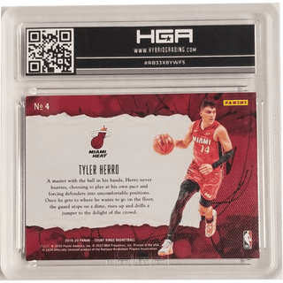 Tyler Herro: 2019-20 Panini Court Kings First Steps #4 HGA 9.0