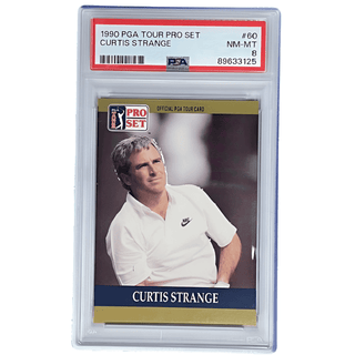 Curtis Strange 1990 PGA Tour Pro Set #50 PSA 8