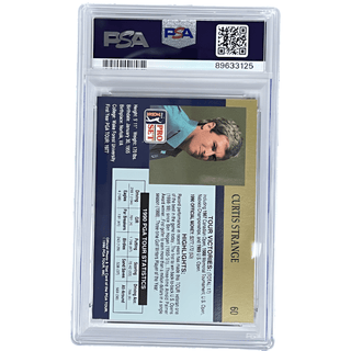 Curtis Strange 1990 PGA Tour Pro Set #50 PSA 8