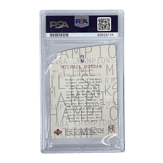 Micheal Jordan 1997 UD3 MJ3 #MJ3-3 PSA 10