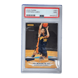 Stephen Curry Panini #357 PSA 9