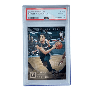 Tyrese Haliburton 2020 Chronicles #103 PSA 8