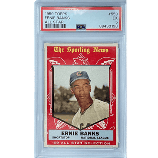 Ernie Banks 1959 Topps #559 PSA 5