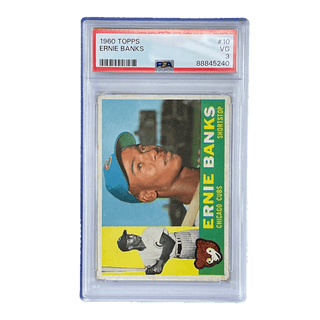 Ernie Banks 1960 Topps #10 PSA 3