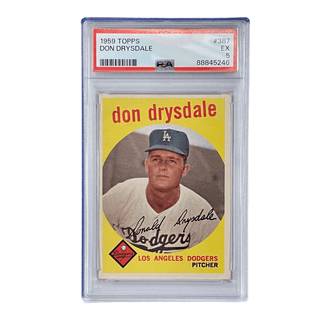 Don Drysdale 1959 Topps #387 PSA 5