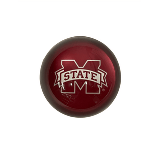 Paper Weight: Mississippi State Bulldogs - Glass 3.5"