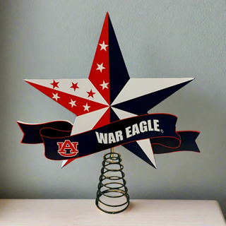 Christmas Tree Topper: Auburn Tigers