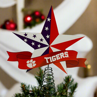 Christmas Tree Topper: Clemson Tigers