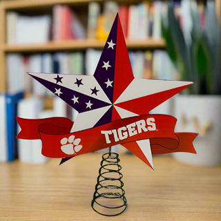 Christmas Tree Topper: Clemson Tigers