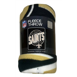 Blanket: New Orleans Saints- 50x60, Fleece