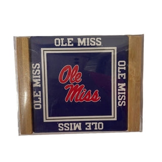 Coaster Set: Ole Miss Rebels - set of 4