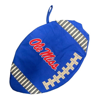Stocking: Ole Miss Rebels Football Shaped