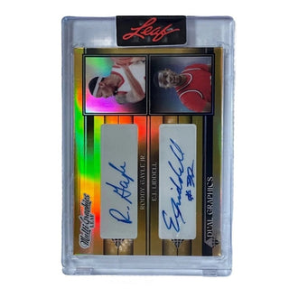 Roddy Gayle Jr./E.J. Liddell 2023 Leaf Multi Graphics Dual Auto #DG-17