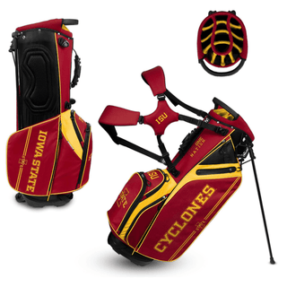 Golf Bag: Iowa State Cyclones- Caddie Carry Hybrid