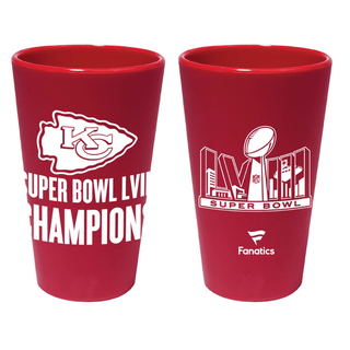 Silicone Pint Glass: Super Bowl Champions Kansas City Chiefs