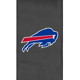 Silver Loveseat with Buffalo Bills Primary Logo