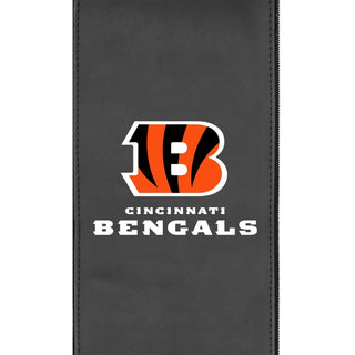 Silver Loveseat with Cincinnati Bengals Secondary Logo