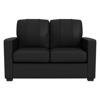 Silver Loveseat with Iowa State Cyclones Logo