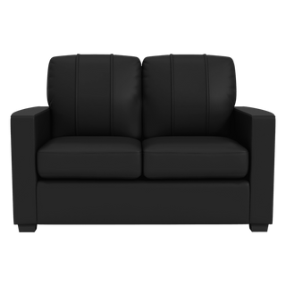 Silver Loveseat with San Diego Padres Primary Logo