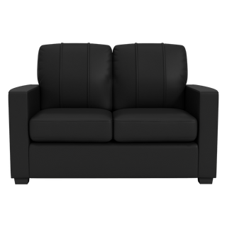 Silver Loveseat with Pittsburgh Panthers Alternate