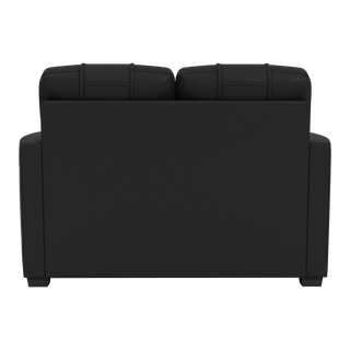 Silver Loveseat with Wichita State Alternate Logo