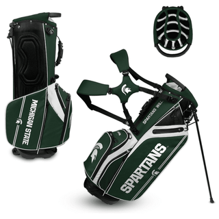 Golf Bag: Michigan State Spartans - Caddie Carry Hybrid