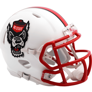 Mini Helmet: NC State Wolfpack - Speed Style Tuffy Design