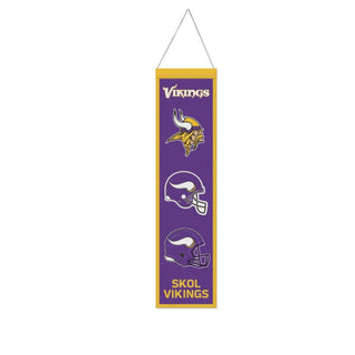 Banner: Minnesota Vikings 8"x32"