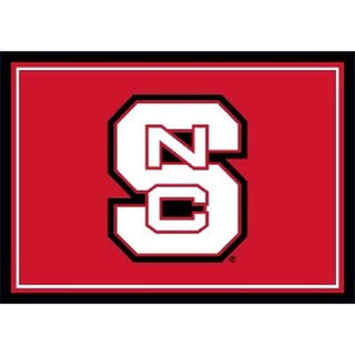 Rug: NC State Spirit Rug 4'x6'