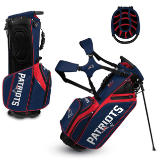Golf Bag: New England Patriots - Caddie Carry Hybrid